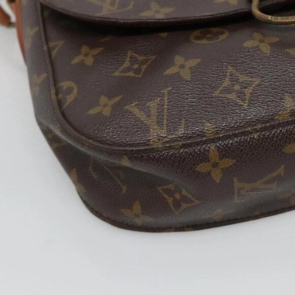 LOUIS VUITTON Monogram Saint Cloud GM Shoulder Bag M51242 LV Auth 142236 - Picture 4 of 16